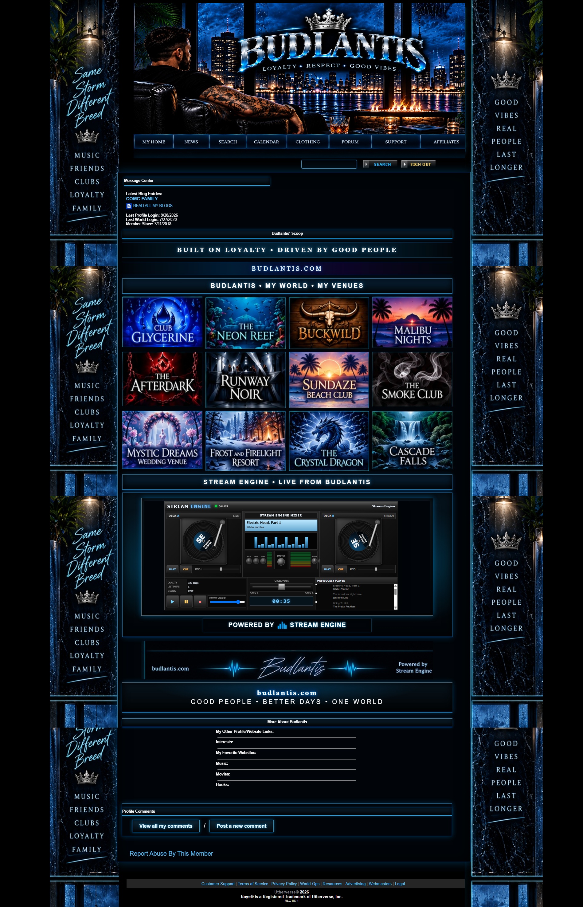 BUDLANTIS custom RLC profile